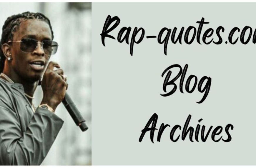 Rap-Quotes.com Blog Archives